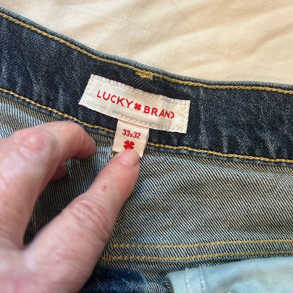 Men’s Lucky Brand 223 Straight Leg Jeans - Size 33x32 - Picture 5 of 7